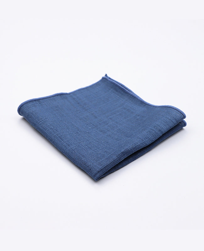 Pochette de Costume Bleu n°8 Homme en Coton | Edgard | Unipap's