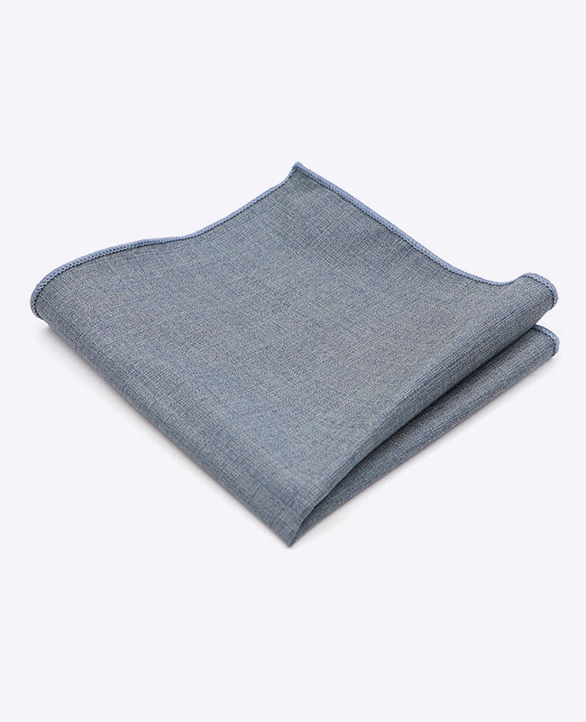 Einstecktuch Blau Nr. 8 aus Polyester | Octave - Unipap's