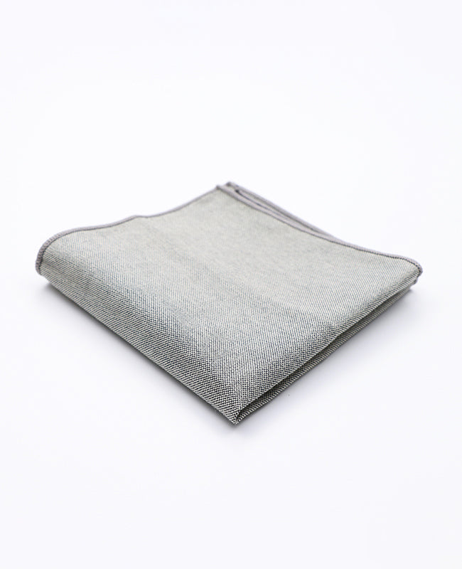 Einstecktuch Grau n°1 aus Baumwolle | Edgard - Unipap's