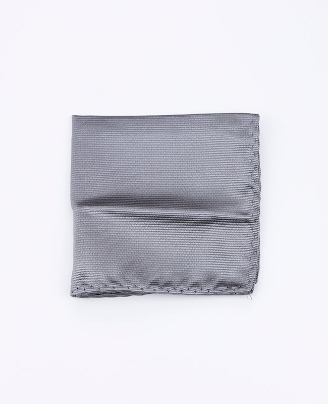 Einstecktuch Grau Nr. 1 aus Polyester | Lucien - Unipap's