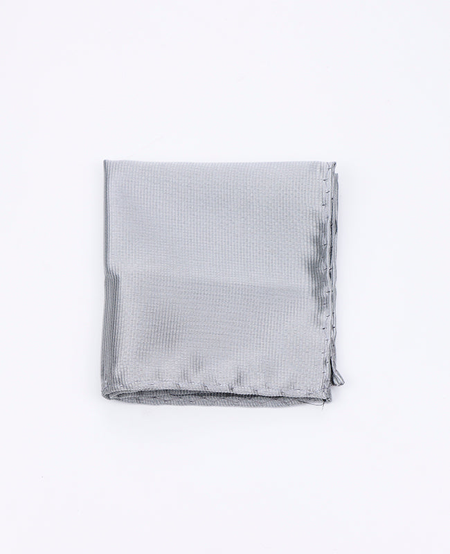 Einstecktuch Grau Nr. 2 Polyester | Lucien - Unipap's