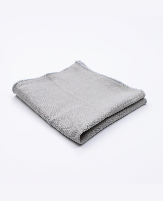 Einstecktuch Grau n°3 Herren aus Baumwolle | Edgard | Unipap's