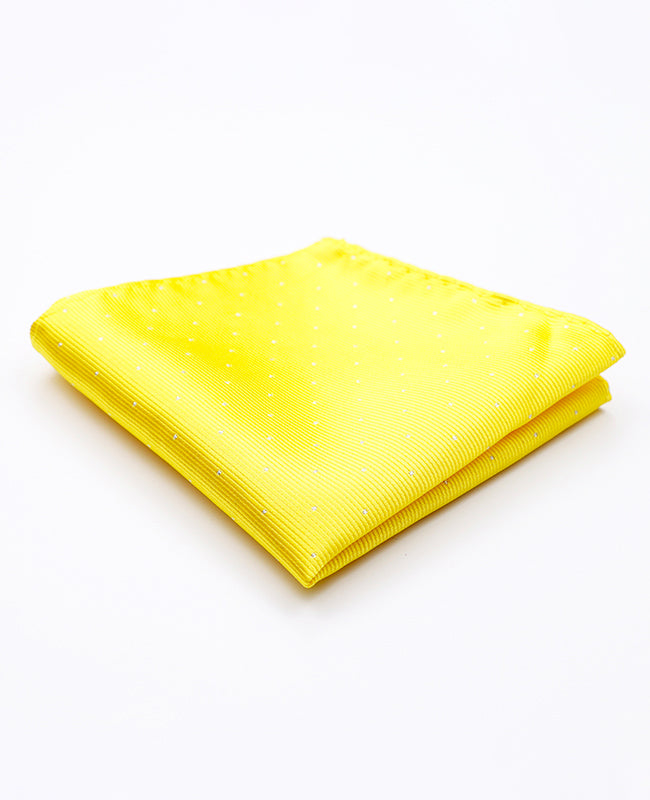 Einstecktuch Gelb Nr. 1 aus Polyester | Georges - Unipap's