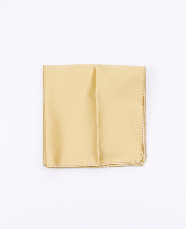 Einstecktuch Gelb Nr. 2 aus Polyester «Anatole»