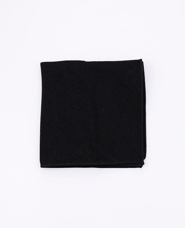 Einstecktuch Schwarz aus Polyester | Augustin - Unipap's