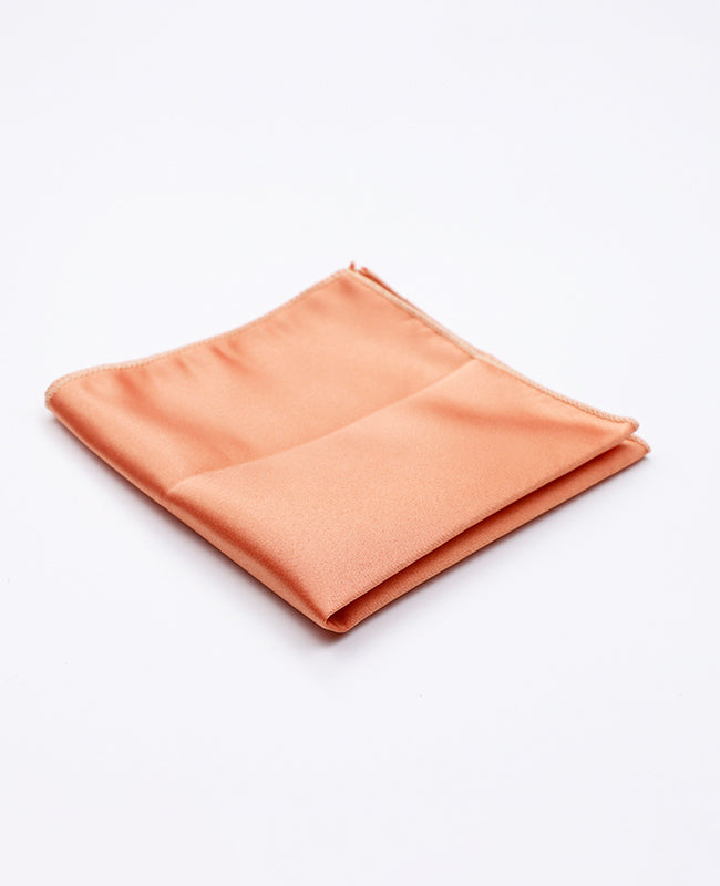 Einstecktuch Orange Nr. 1 aus Polyester | Anatole - Unipap's
