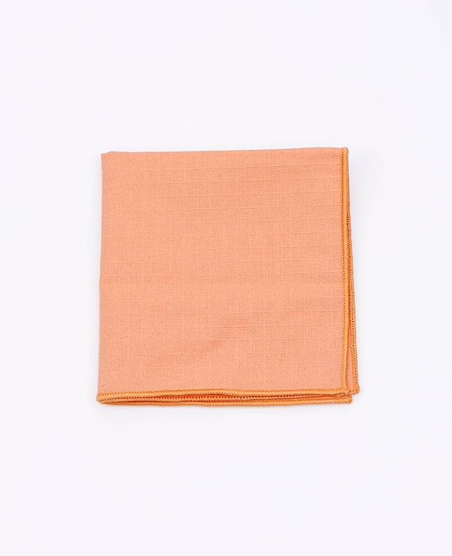 Einstecktuch Orange n°1 aus Baumwolle | Oscar - Unipap's