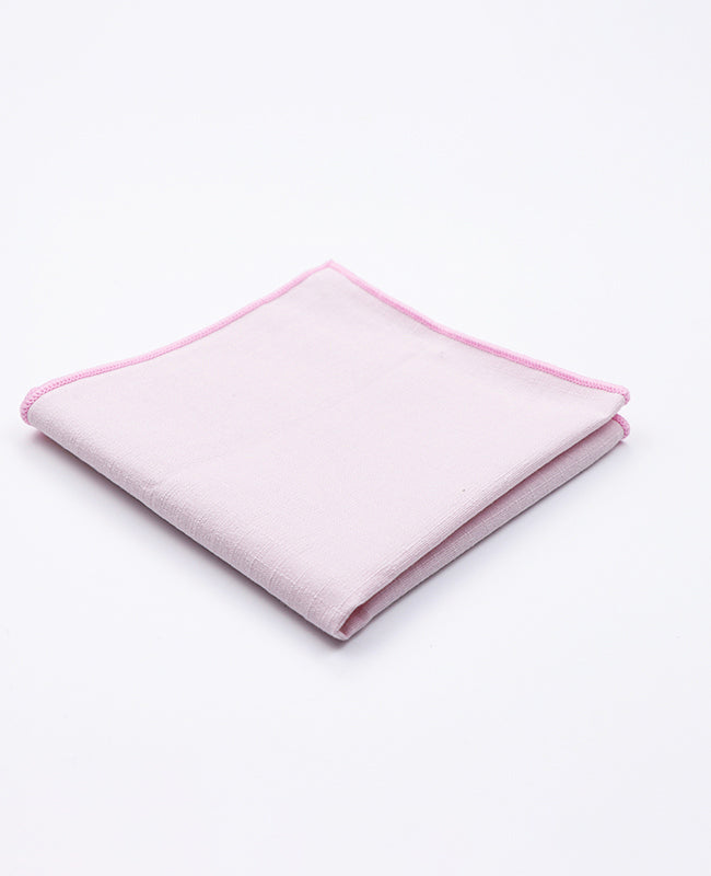 Einstecktuch Rosa n°3 aus Baumwolle | Oscar - Unipap's