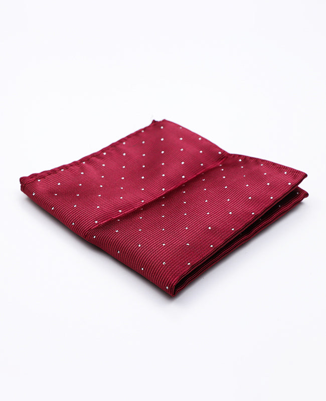 Einstecktuch Rot n°1 Polyester | Georges - Unipap's