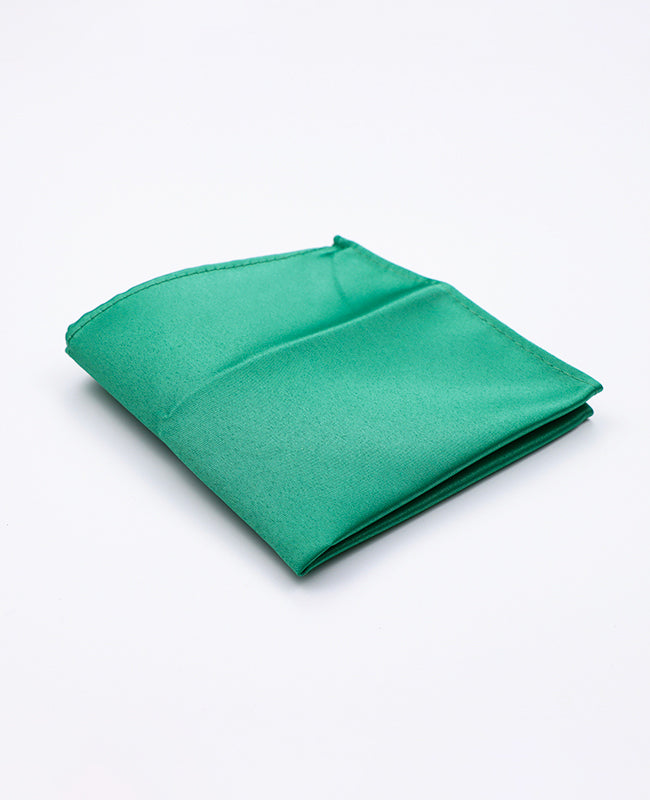 Einstecktuch Grün Nr. 3 Polyester «Anatole»