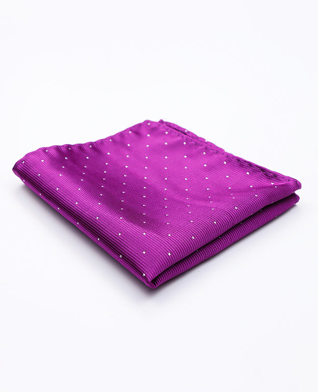 Einstecktuch Violett Polyester | Georges - Unipap's