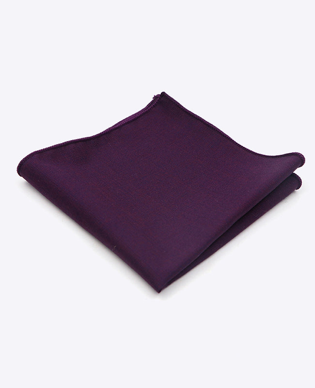 Einstecktuch Violett n°2 aus Polyester 