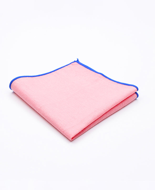 Einstecktuch Rosa n°4 aus Baumwolle «Edgard»
