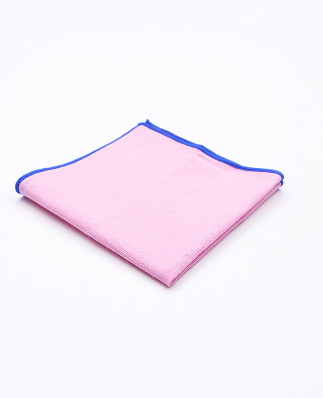 Einstecktuch Rosa n°4 aus Baumwolle «Edgard»
