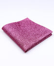 Einstecktuch mit rosa Pailletten Nr. 1 aus Polyester «Olive»