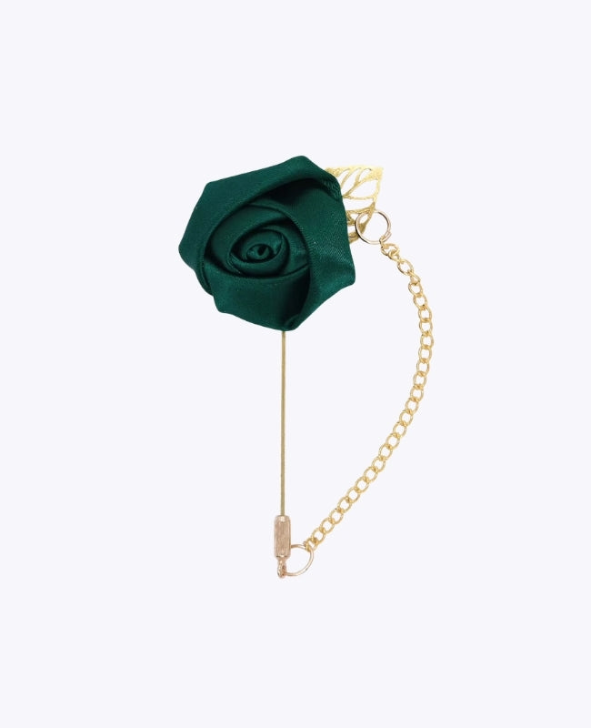 Blumenanstecker Grün Herren «Alfred»