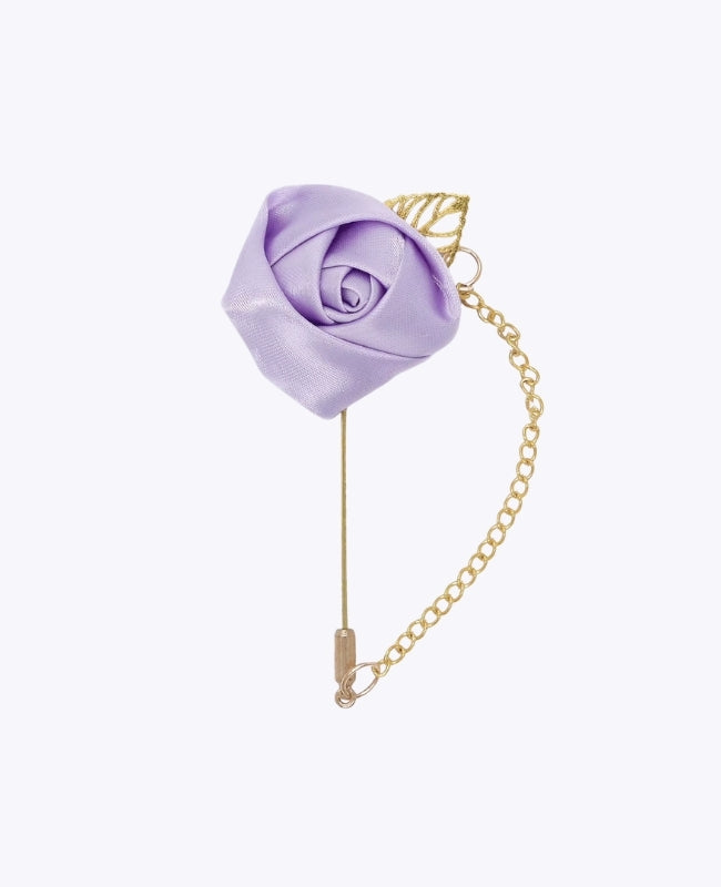Blumenanstecker Violett Herren «Alfred»