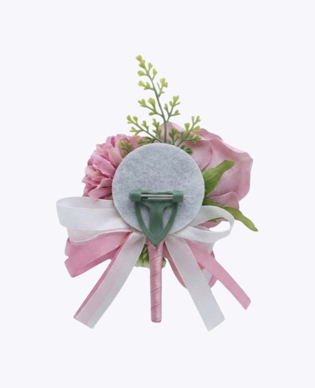 Blumen-Anstecknadel Lila Herren «Valentin»