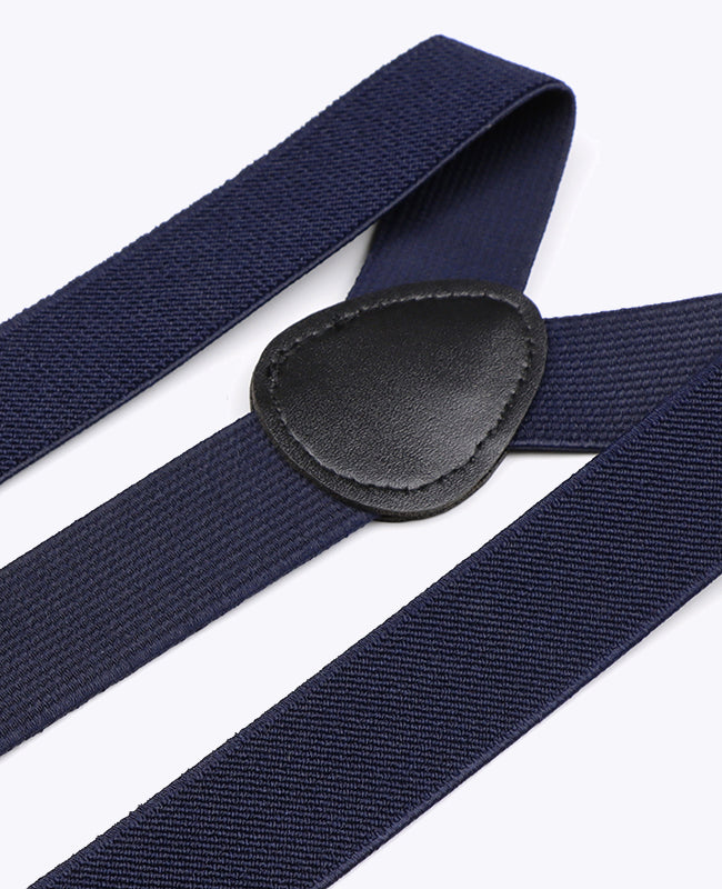 Hosenträger Blau aus Baumwolle «Ferdinand»