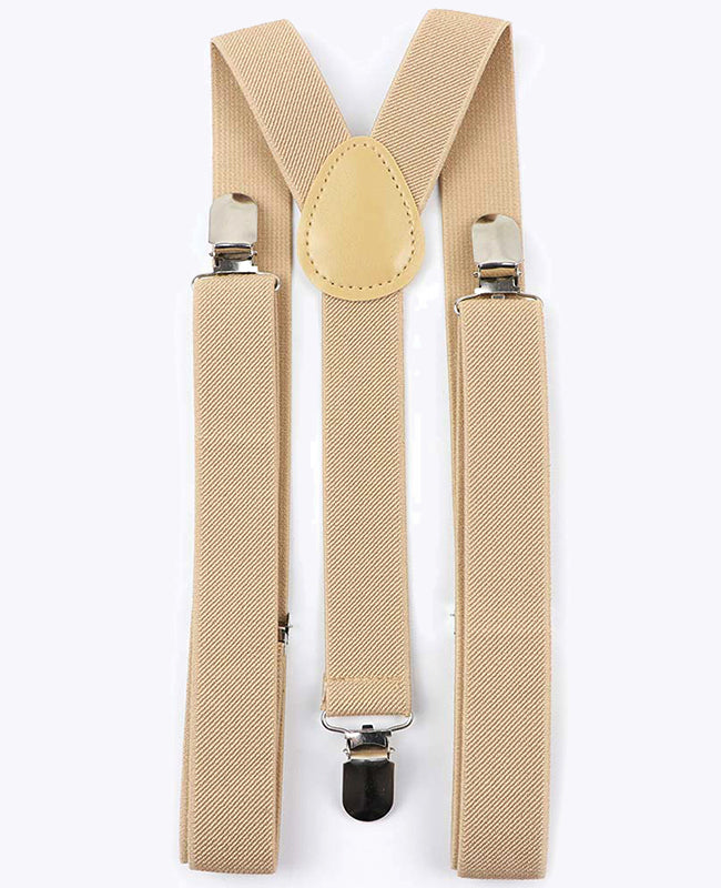 Hosenträger Beige für Herren aus Baumwolle «Ferdinand»
