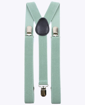 Hosenträger Grün für Herren aus Baumwolle «Ferdinand»