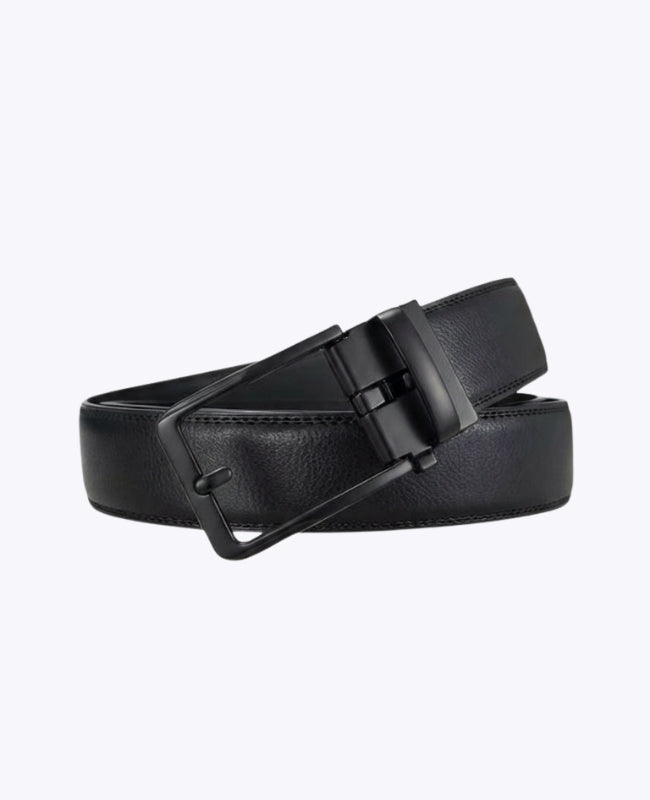 Kostymgürtel Schwarz Herren Leder "Gustave"