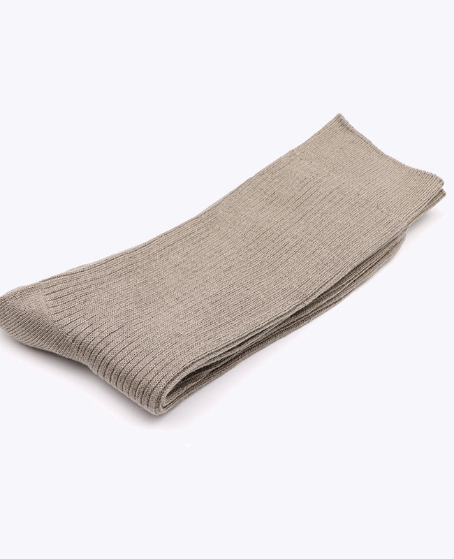 Herrensocken Beige aus Baumwolle «Maurice»