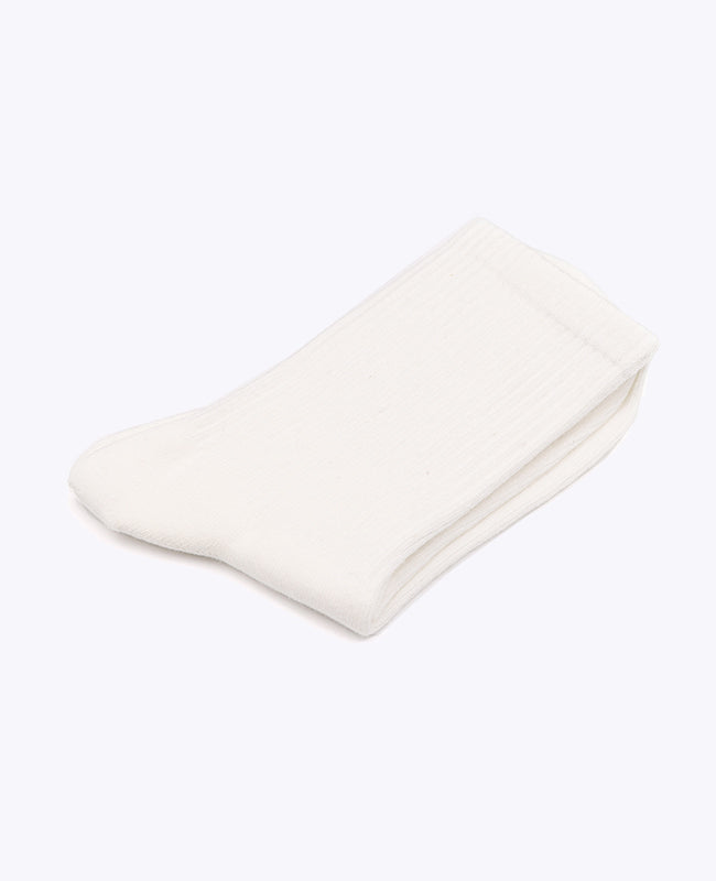 Herrensocken Weiß aus Baumwolle «Maurice»