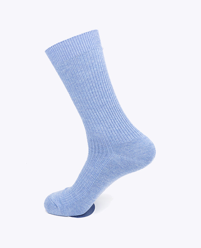 Herrensocken Blau n°2 aus Baumwolle «Maurice»