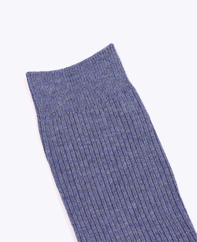 Herrensocken Blau n°3 aus Baumwolle «Maurice»