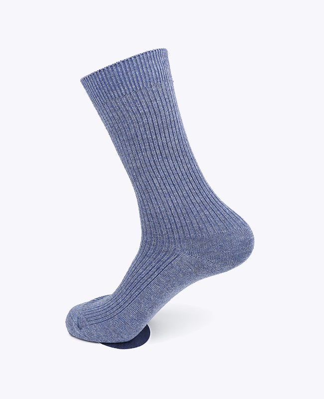 Herrensocken Blau n°3 aus Baumwolle «Maurice»
