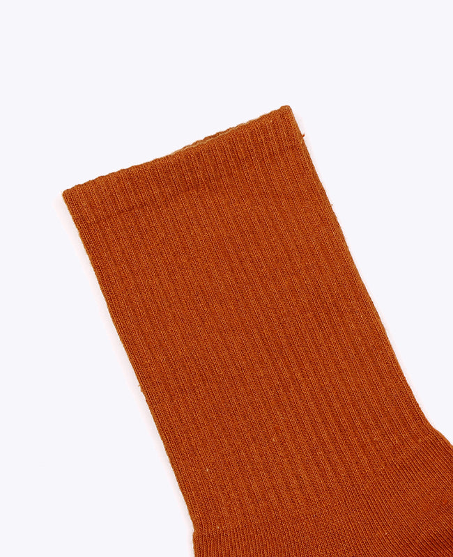 Herrensocken Terracotta n°2 aus Baumwolle «Maurice»