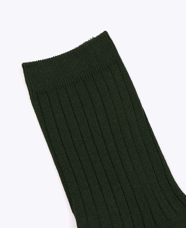 Herrensocken Grün n°5 aus Baumwolle «Maurice»