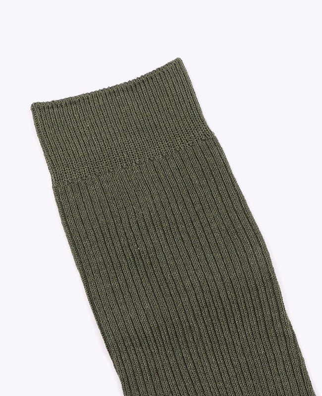 Herrensocken Grün n°6 aus Baumwolle «Maurice»