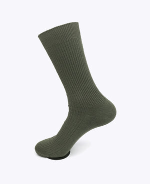 Herrensocken Grün n°7 aus Baumwolle «Maurice»