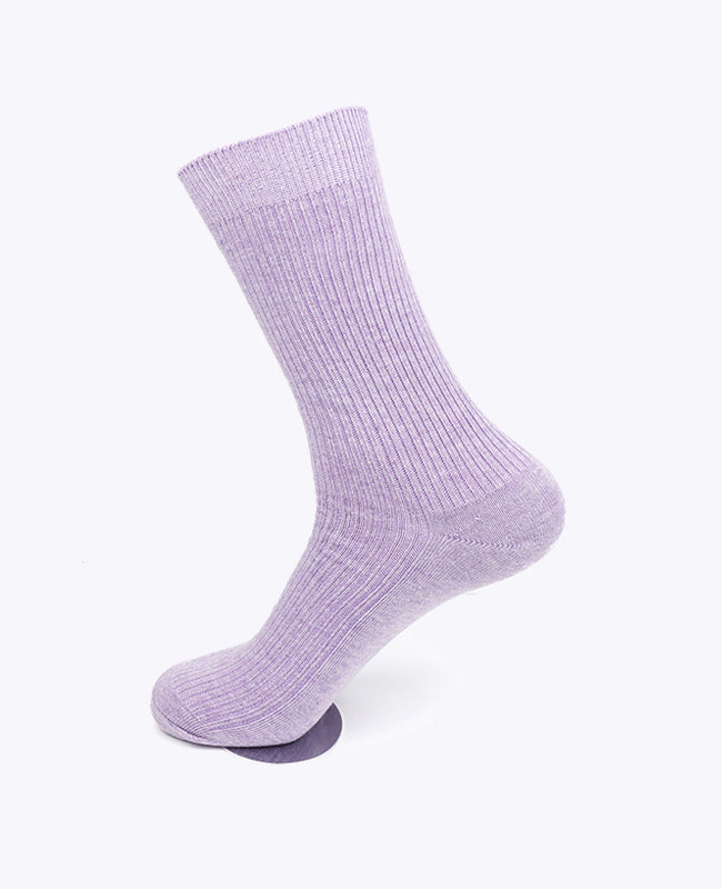 Herrensocken Lila aus Baumwolle «Maurice»