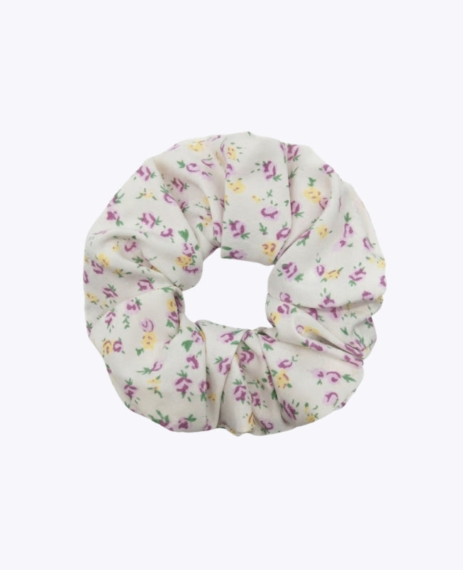 Scrunchie Liberty Weiß n°1 Damen «Suzanne»