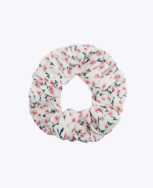 Scrunchie Liberty Weiß n°3 Damen «Suzanne»