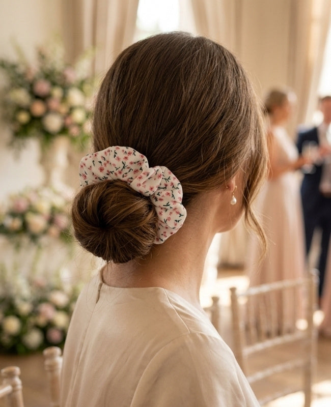 Haargummi Weiß Liberty n°3 Damen «Suzanne»