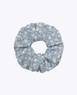 Scrunchie Liberty Blau n°2 Damen «Suzanne»