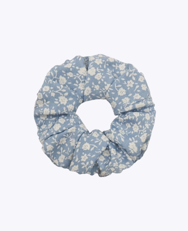 Scrunchie Liberty Blau n°2 Damen «Suzanne»