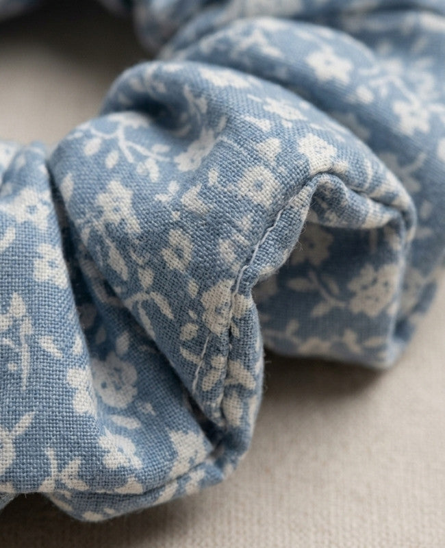 Haargummi Blau Liberty n°2 Damen «Suzanne»