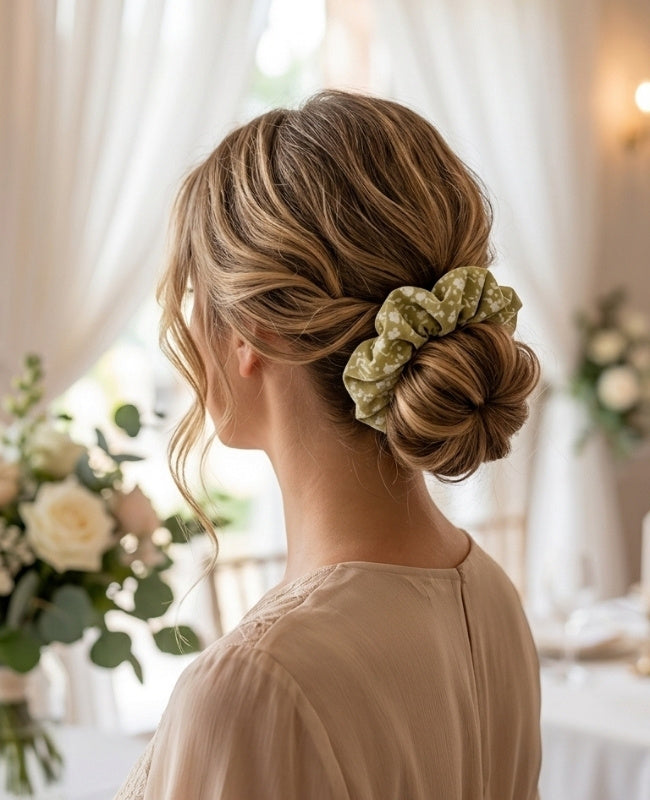 Haargummi Gelb Liberty n°2 Damen «Suzanne»