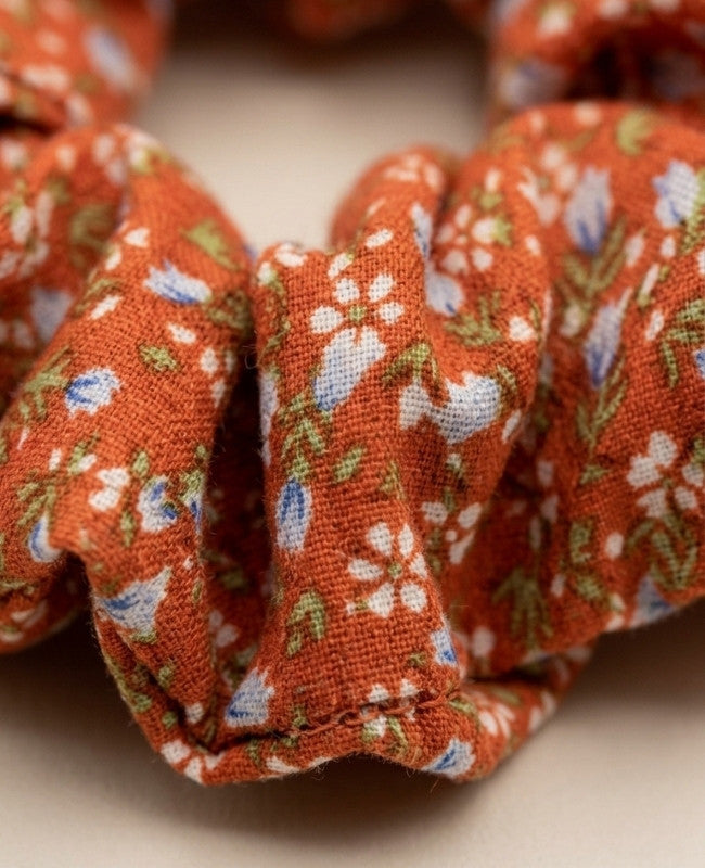 Haargummi Orange Liberty Damen «Suzanne»