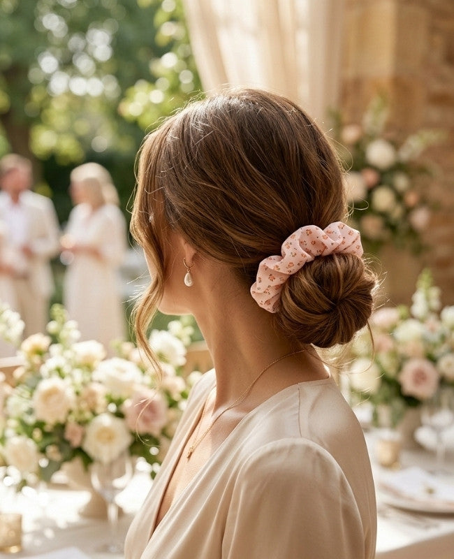 Scrunchie Liberty Rosa Nr. 1 Damen «Suzanne»