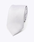 Krawatte Silber n°1 Herren Polyester 