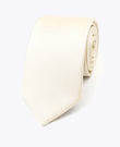Glitzer-Krawatte Weiß Nr. 1 Herren Polyester | Armand - Unipap's