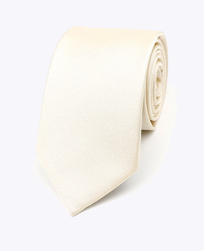 Glitzer-Krawatte Weiß Nr. 1 Herren Polyester | Armand - Unipap's