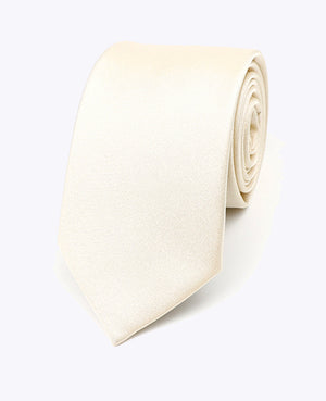 Glitzer-Krawatte Weiß Nr. 1 Herren Polyester | Armand - Unipap's