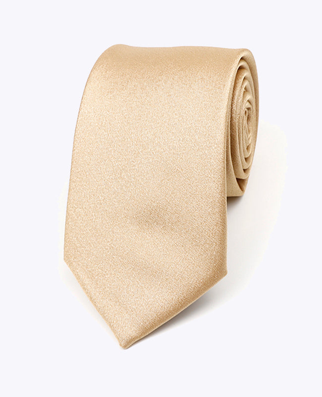 Krawatte Gold n°1 Herren Polyester mit Pailletten | Armand - Unipap's